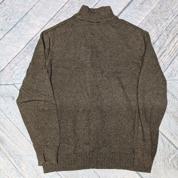 Dockers XL Heavy 100% Cotton Full Zip Front Cardigan Sweater - Picture 2 of 5